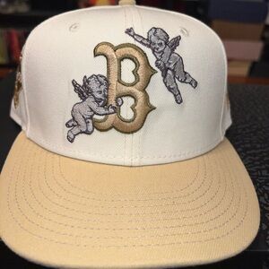 New Era Boston Red Sox Fitted X Jon Stan Size 7 3/8 *like new*